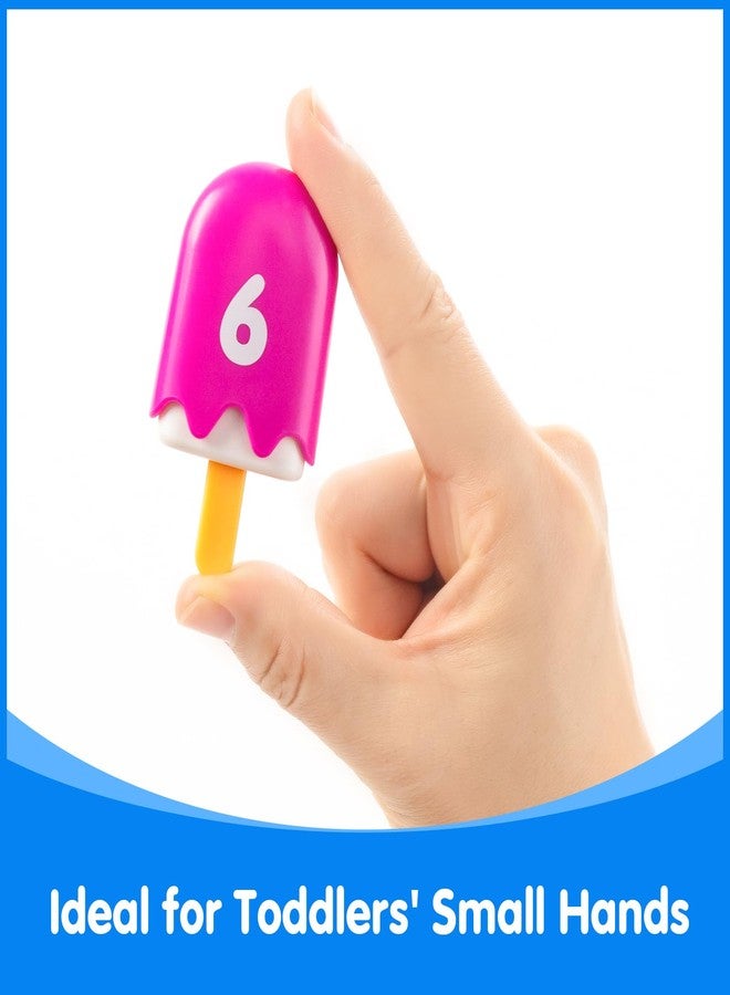 Odoorgames Numbers 1-20 Popsicles - Fun Number Toys for Kids Ages 3-5, Learning Numbers & Words for Toddlers, Preschool Number Recognition Games - Image 4
